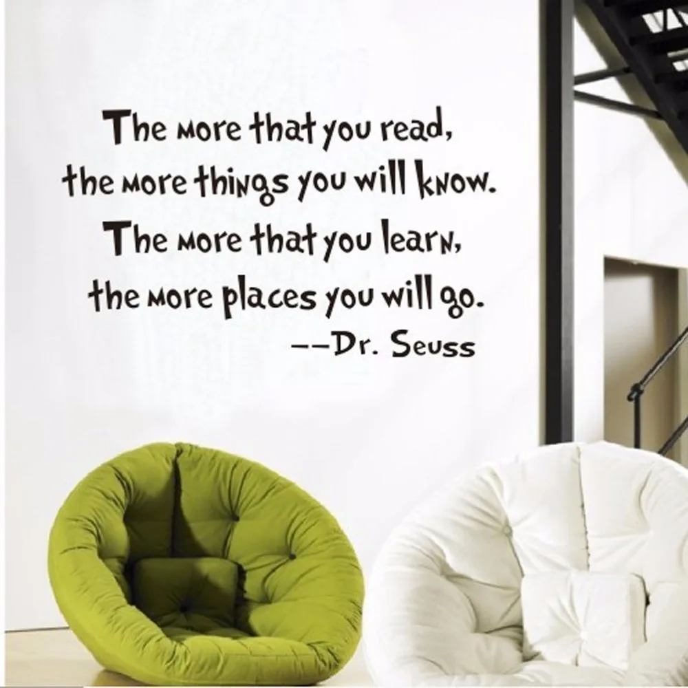 DIY Настенная Наклейка Английский Девиз виниловые наклейки на стены съемный