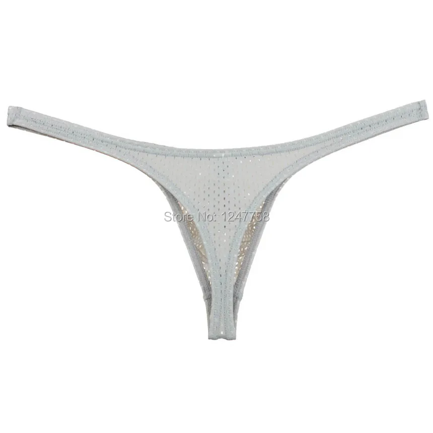 Мужские мини стринги с карманом эластичное нижнее белье|male g-string|thong malemens pouch |