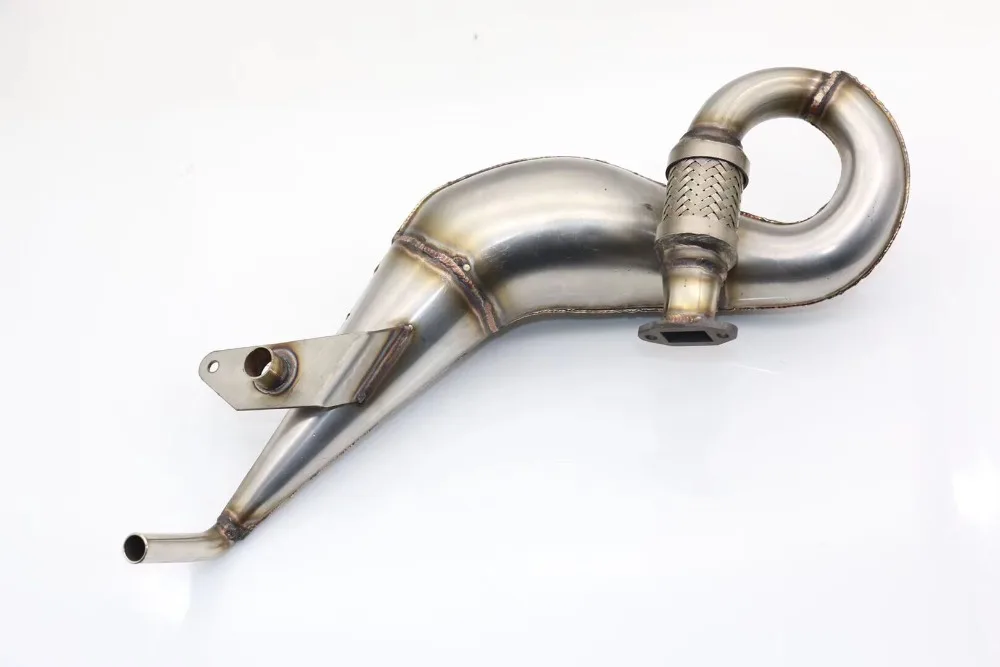 1/5 rc автомобиль газ мощный хороший выхлопной трубы из нержавеющей стали для Losi 5ive-T Rovan LT