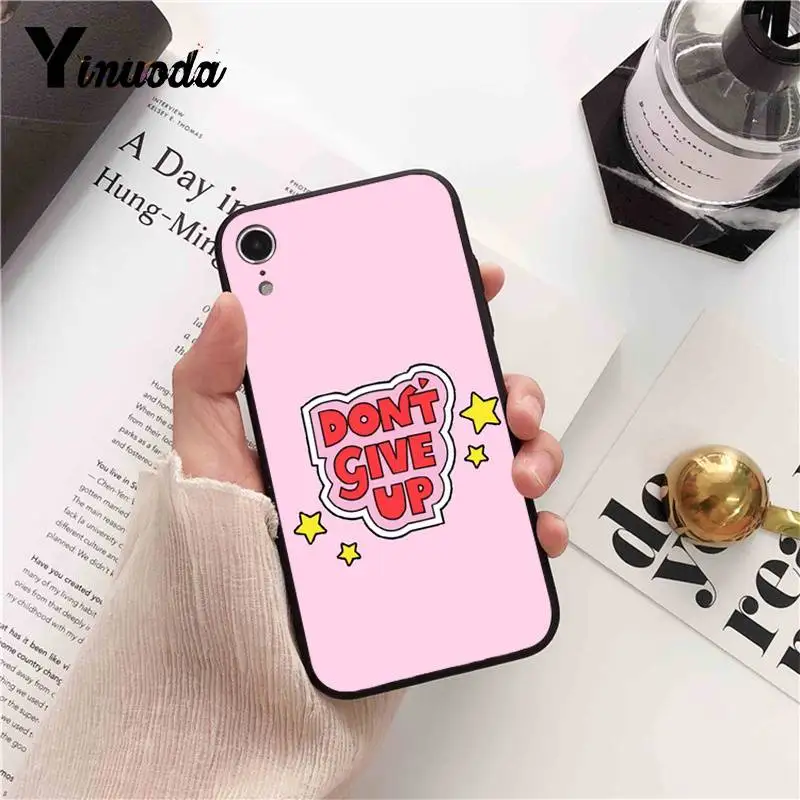 Yinuoda Chic Pink Marble Pretty design Silicone Phone Case Cover for iPhone 8 7 6 6S 6Plus X XS MAX 5 5S SE XR 11 pro max | Мобильные