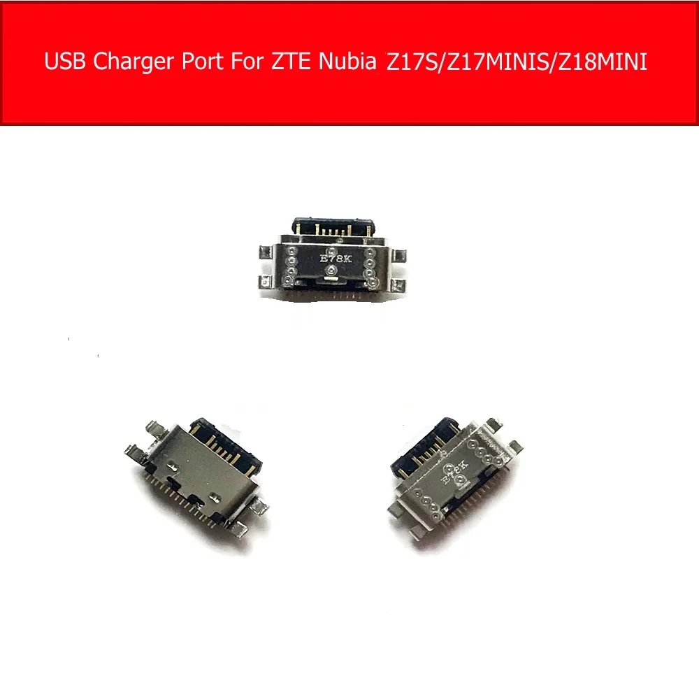 USB порт зарядного устройства для zte Nubia Z17 NX563J NX591J зарядный разъем док-станция для Nubia Z17minis NA589J Z17s NX595J NX609J Z18mini NX611J
