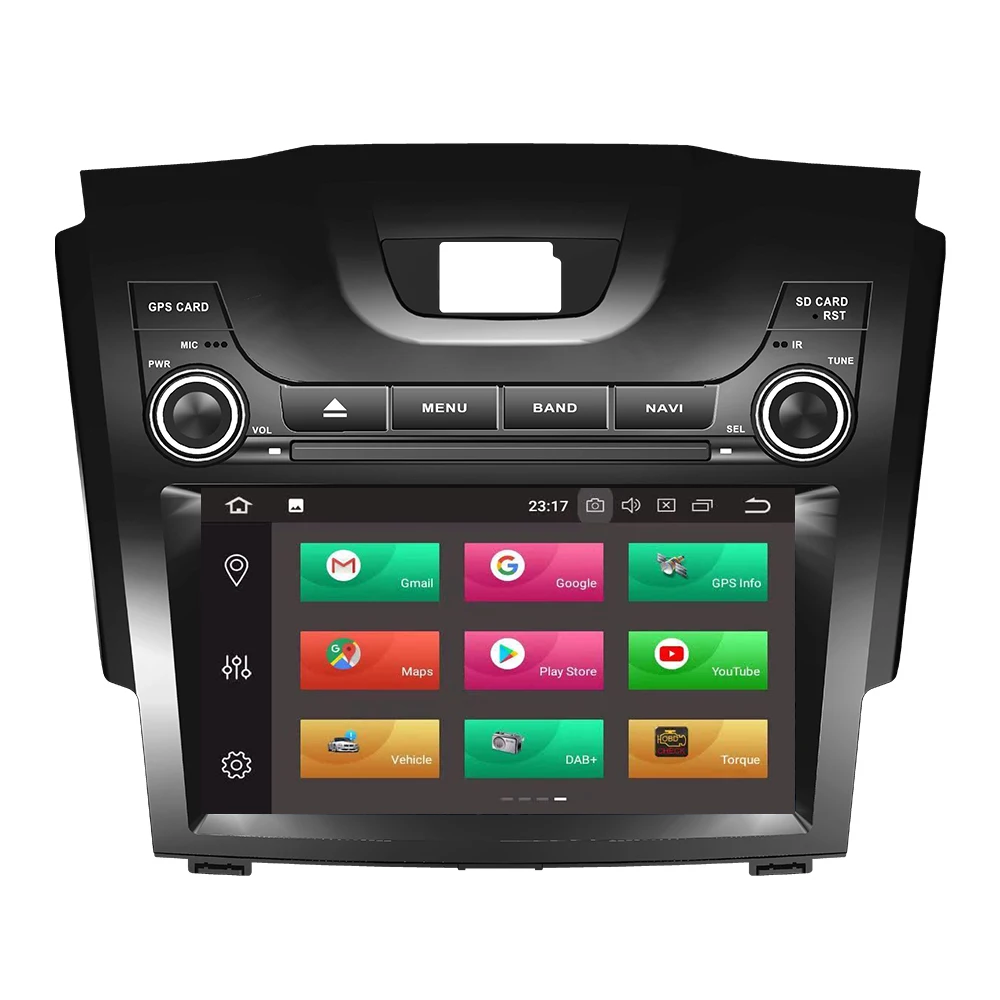 4G + 32G 8 дюймов Android 10 автомобильный DVD GPS магнитофон для Chevrolet Trailblazer/S10/Colorado Isuzu D max MU X