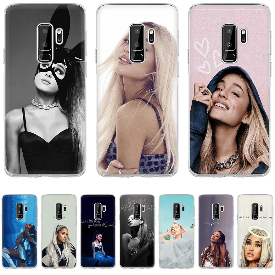 Чехол для Samsung A7 A9 A10 A20 A30 A40 A50 A60 A70 A5 A6 A8 Plus J3 J5 J6 J7 sexy Cat Ar Ariana Grande Super Cute