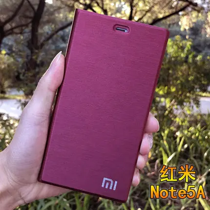 Для Xiaomi redmi note 5A чехол Роскошный тонкий Стиль Флип кожаный для 5a Обложка сумка