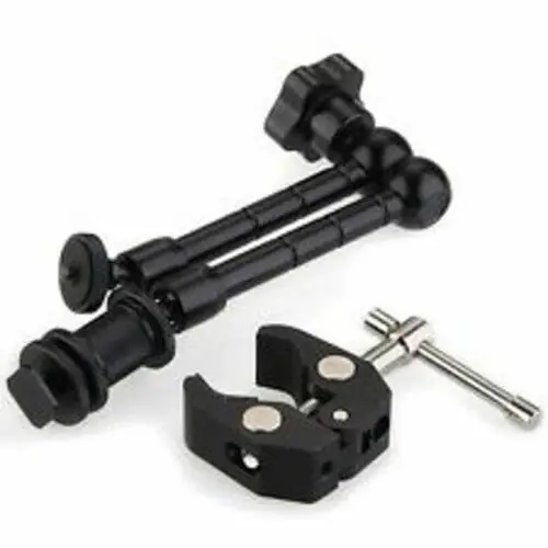 

11" Inch Friction Articulating Magic Arm + Super Clamp For DSLR camera tripod