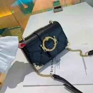 black Модные сумки с цепочкой через плечо, женские кошельки, сумки-мессенджеры и сумки CHANNEL, женская сумка Gg, женские кожаные сумки - Цвет: black