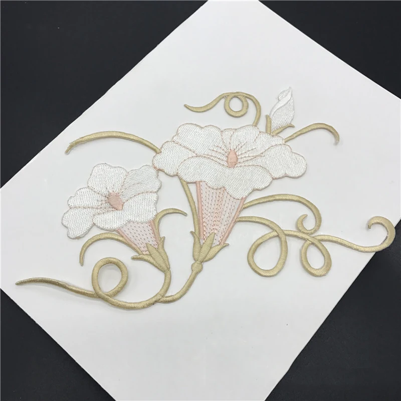 20 шт. патчи для одежды с вышивкой утренняя слава | Дом и сад