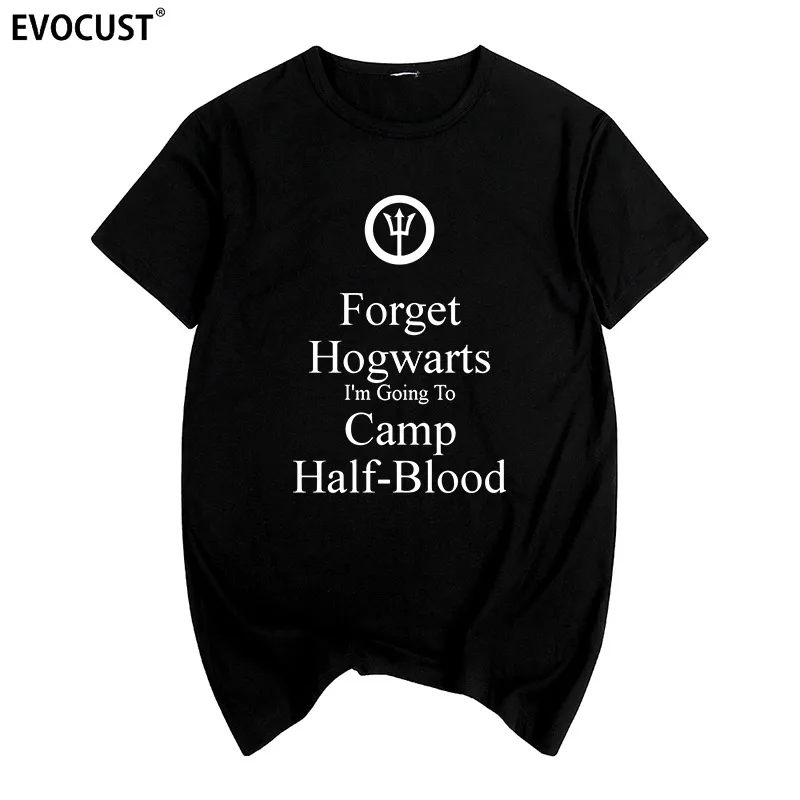 Camp half blood забудьте Хогвартс Лонг-Айленд звук Перси Джексон летняя футболка хлопок мужская футболка Новинка wo Мужская футболка модная повседневная