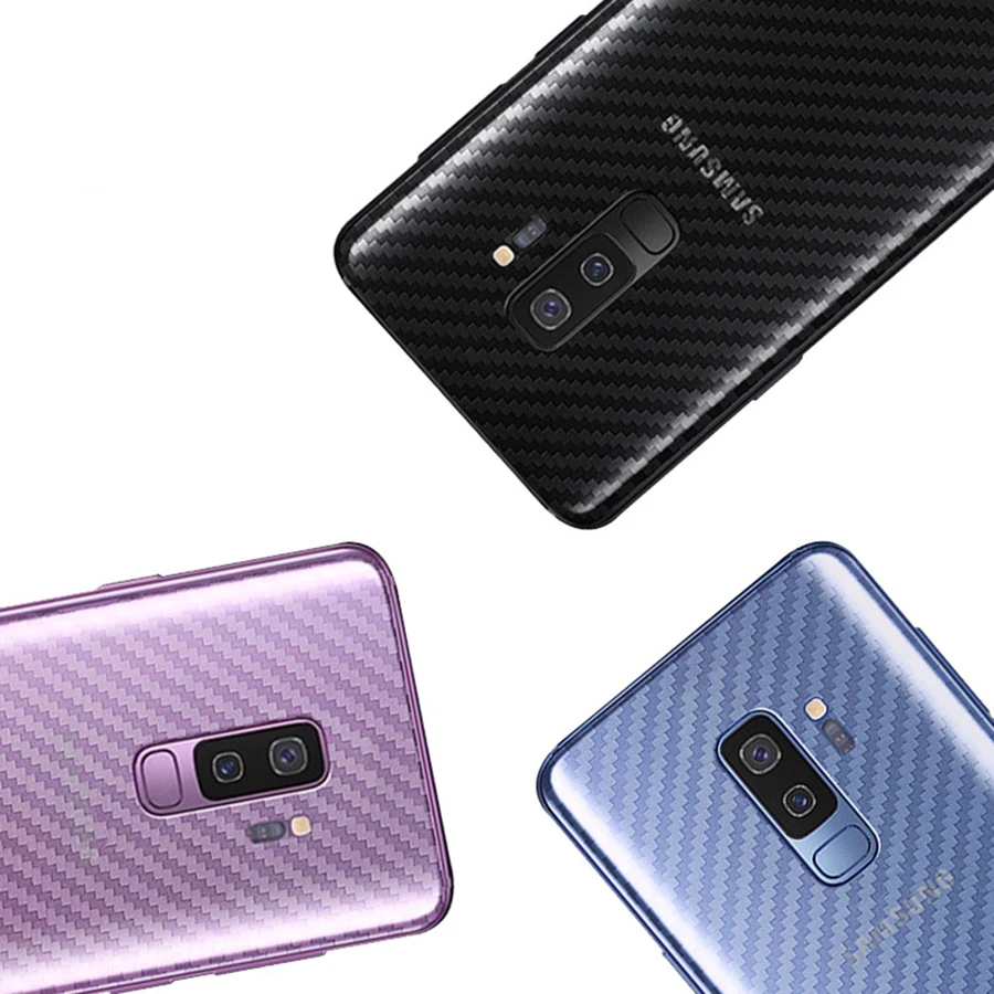 5 шт. 3D углеродного волокна задняя защитная пленка для Samsung Galaxy A7 A9 2018 A8 A6 J4 J6 плюс