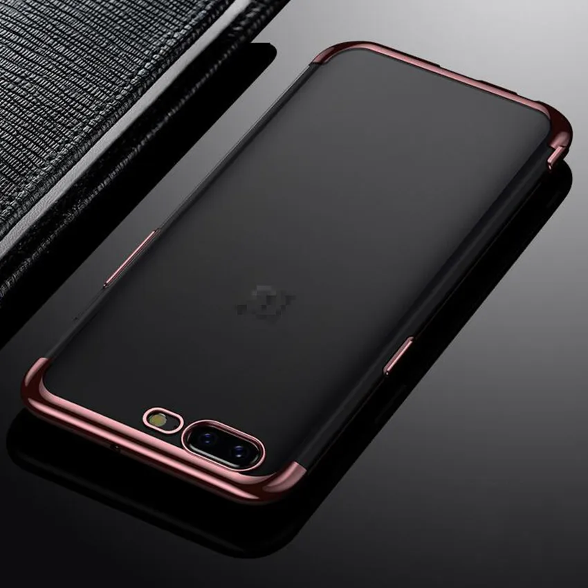Zerosky Case For oneplus 5T Plating Soft Ultra Thin Back Cover One Plus 5 T Oneplus5T Luxury Shell | Мобильные телефоны и