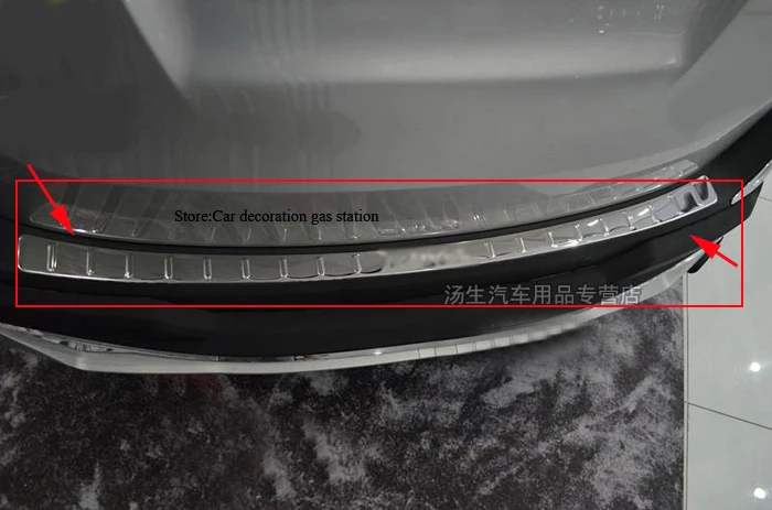Для Toyota RAV4 RAV 4 2013 2014 2015 Высококачественная защита заднего бампера из нержавеющей