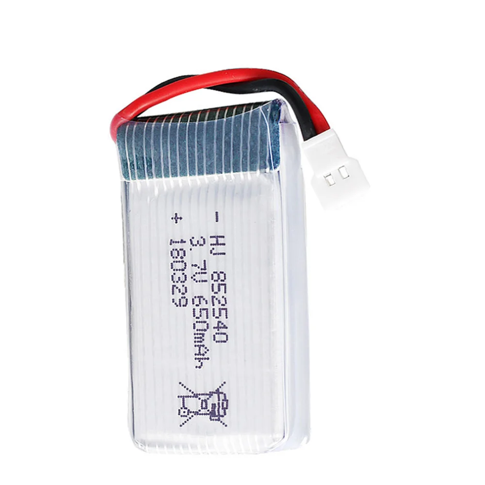 5 шт./лот 3 7 V 650mAh 30C lipo батарея для Syma X5C 1 X5 X5SC X5SW X6SW H9D H5C LiDiRC L15FW Радиоуправляемый