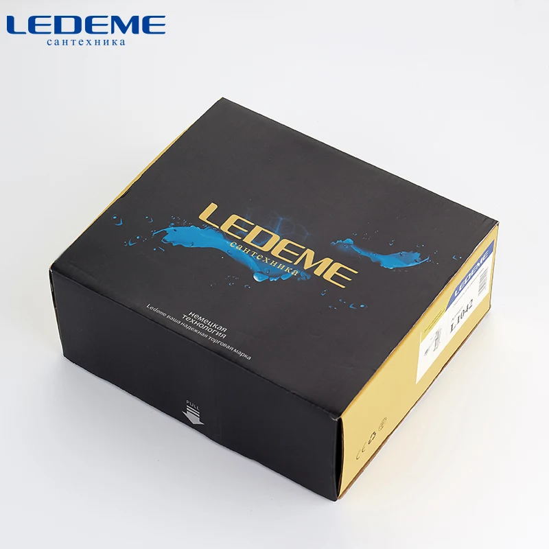 LEDEME Смеситель для умывальника латунь Цвет: хром L1042| |