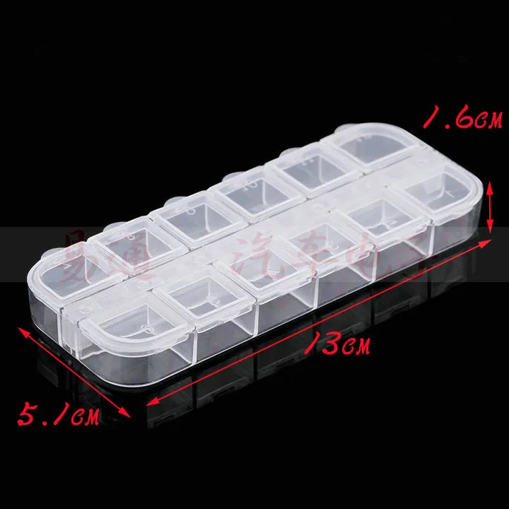 Универсальная автомобильная коробка для хранения ключей 12 маленьких коробок