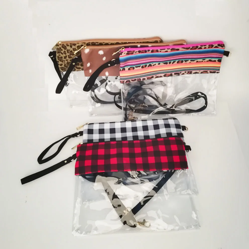 

Axis Deer Stadium Clutch Wholesale Blanks Stripes Leopard PVC Crossbody Bag Buffalo Plaid Gift Handbag DOM1061144