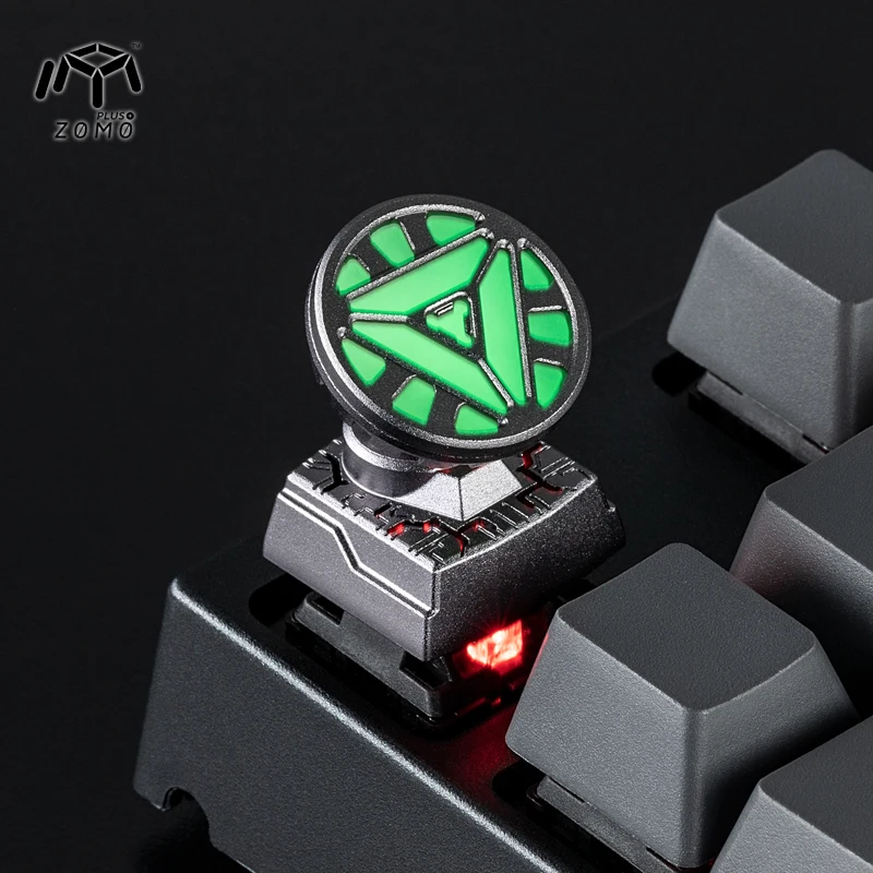 Zomo ironman реактор Artisan Keycap CNC Анодированный Алюминиевый совместимый Cherry MX переключатели