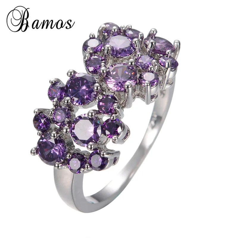 Кольцо женское из разноцветного циркония с камнем талисманом|rings for women|ring forbirthstone