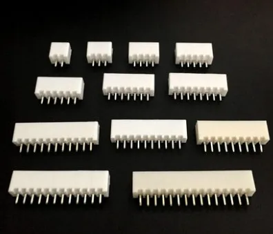 

20 шт. XH2.54 2 P/3 P/3 P/4 P/5 P/6 P/7 P/8 P/9 P/10 P/11 P/12 P XH2.54 белый цветной прямой штыревой разъем XH2.54 2 P-12 P
