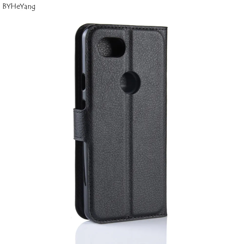 Case For Google Pixel 3 lite XL Flip Leather Wallet Card Holder Phone Coque Black Book Cover | Мобильные телефоны и