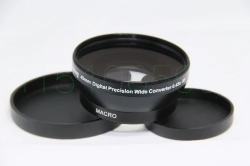 49mm 0.45x WIDE Angle + Macro Conversion LENS 49 0.45 Black | Электроника