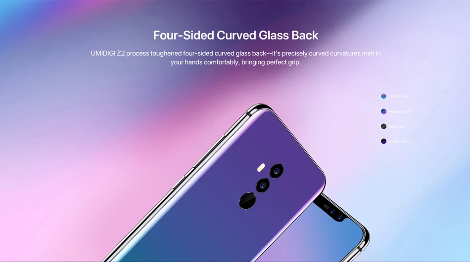 UMIDIGI Z2 глобальная версия Helio P23 6 ГБ ОЗУ 64 Гб ПЗУ 6," FHD+ полноэкранная четырехъярусная камера Android 8,1 3850 мАч Face ID 4G смартфон