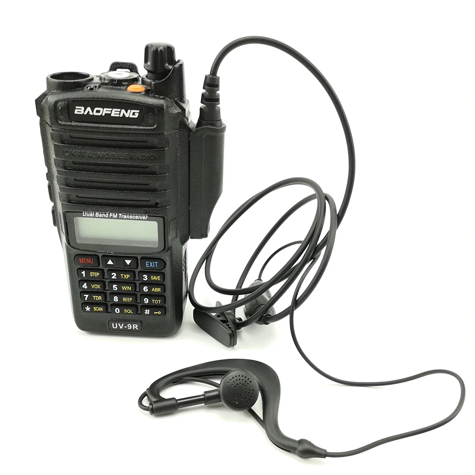 1/2 шт. Baofeng UV-9R Водонепроницаемый иди и болтай Walkie Talkie гарнитура CB радио наушники PTT Микрофон Динамик для Baofeng UV 9R GT-3WP BF-A58