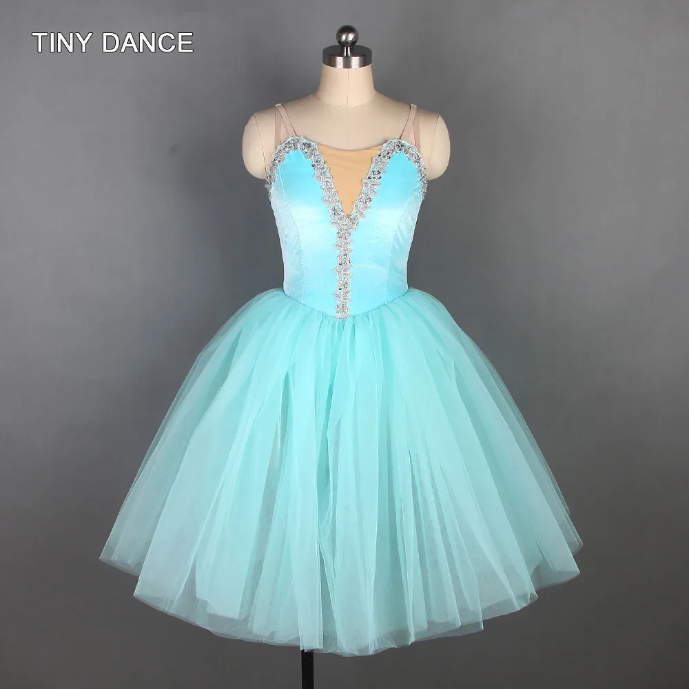 Балетное танцевальное платье-пачка бархатное лиф из спандекса слоев балерина