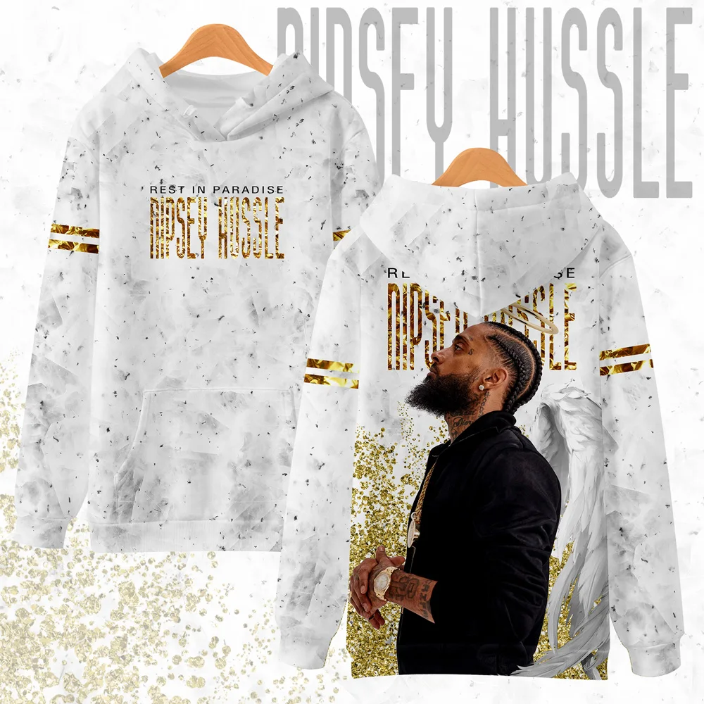 Хип-хоп Nipsey Hussle толстовки для мужчин/wo мужские 3D повседневные толстовки Горячая Распродажа Толстовка Harajuku осенняя одежда для мужчин/wo мужская верхняя одежда