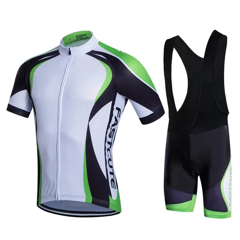 FASTCUTE Custom Design Cycling Clothes Ciclismo Roupa Maillot Short Sleeve Summer Men/ Women Jersey Bib Shorts Set Padd | Спорт и