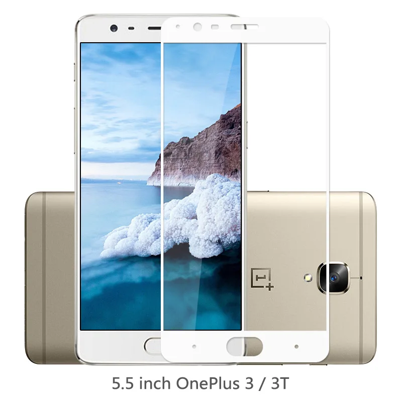 Тонкое прозрачное закаленное стекло для OnePlus 3 Защитная пленка экрана мобильного