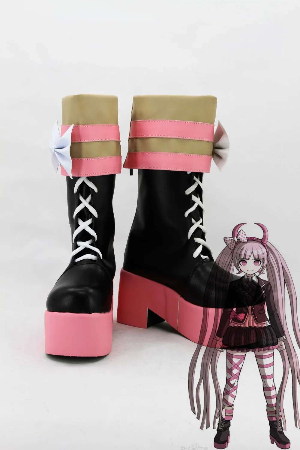Обувь для костюмированной вечеринки Danganronpa Kotoko Utsugi на заказ Любой Размер|Туфли| |