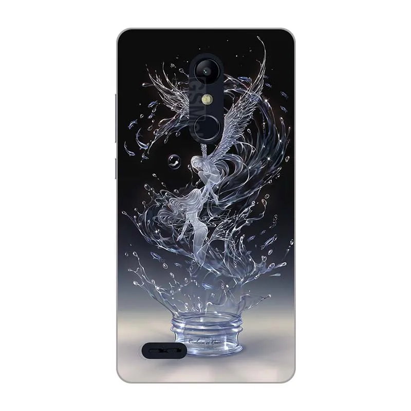 Мягкая искусственная кожа для LG K11 K10 2018 Plus 5 3 &quotчехол с рисунком HD Роза волк