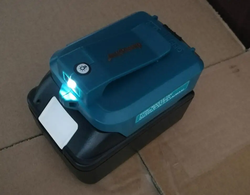 ADP05 Зарядное устройство USB разъем питания для Makita 18 в 14,4 В батарея BL1830 BL1430 2Ah 3Ah 4.5Ah 5Ah 6Ah Зарядное устройство USB адаптер