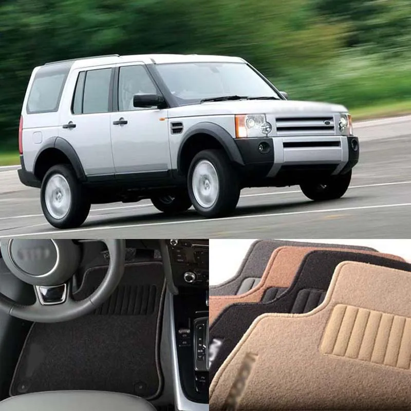 5PCS Premium Auto Fabric Nylon Anti-slip Floor Mats Carpet For Land Rover Discovery 3 2005-2009 | Автомобили и мотоциклы