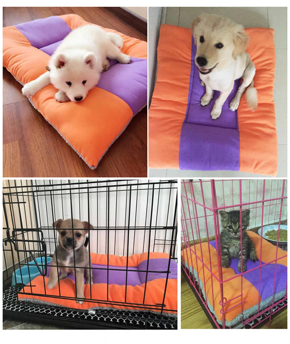 HEYPET мягкий фланелевый коврик для домашних животных, кровать для собак, зимнее утолщенное теплое покрывало для собаки, щенка, спальный коврик для маленьких средних и больших собак, 8 Размер