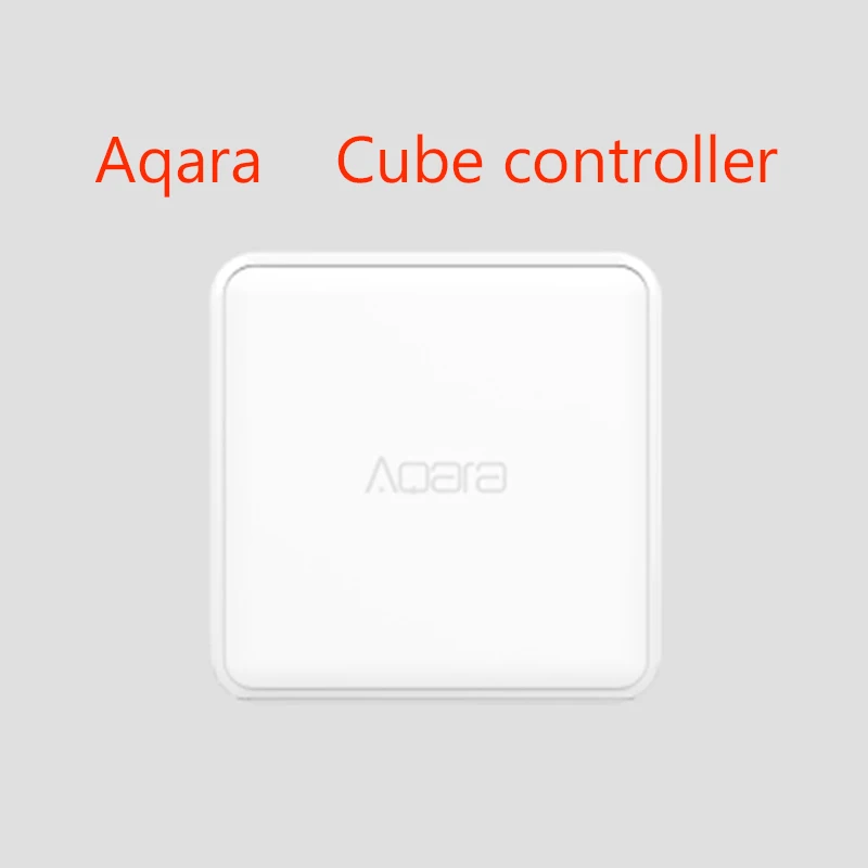Контроллер Xiao mi Aqara Magic Cube, версия Zigbee, умное устройство, управляемое шестью мерами, работает с приложением mi jia mi home - Цвет: Белый