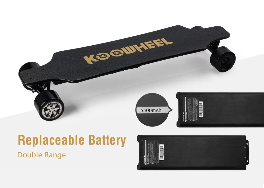 Koowheel немецкий 2-го поколения Электрический Лонгборд 4 колеса 5500 мАч samsung батарея балансировщик hover bord скейт Электрический Одноколесный велосипед