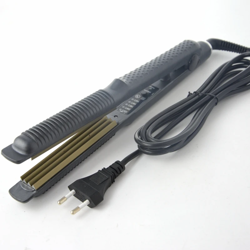 Контроль Температуры Выпрямления Волос гофрированного железа щипцы для волос