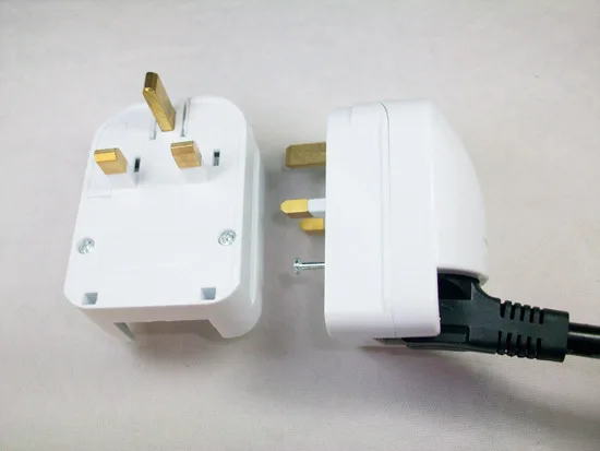 Штепсельная Вилка schuko для великобритании и ЕС адаптер Великобритании с