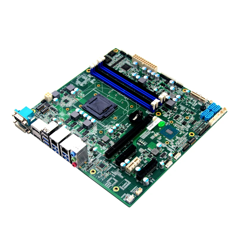 Материнская плата с дисплеем 4K Industrial MINI ITX разъемом LGA1151 и 4 разъемами DDR4 ram