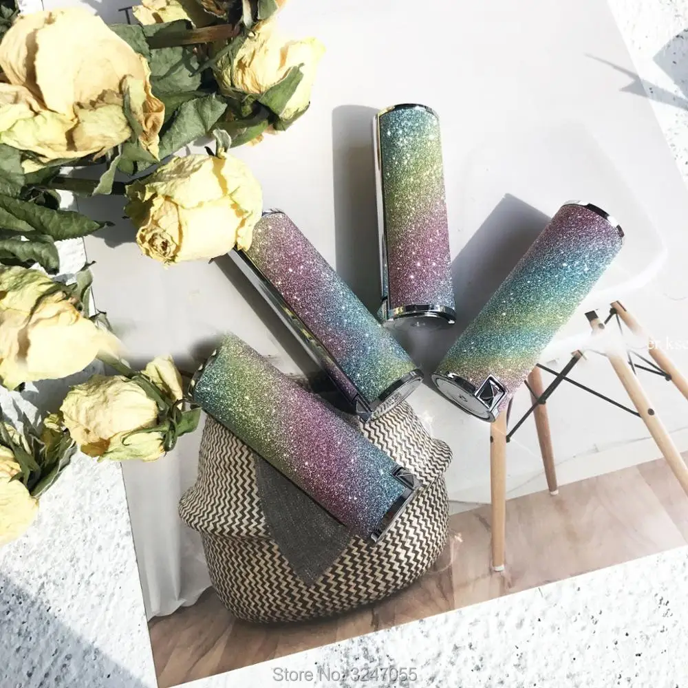 

30pcs/lot 12.1mm New Arrival High-end Shiny Lipstick Tube, DIY Plastic Charming Elegant Lip Balm Container, Lip Beauty Tool