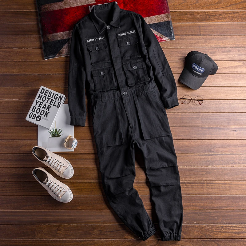 Японские Ретро штаны для инструментов модные повседневные Молодежные