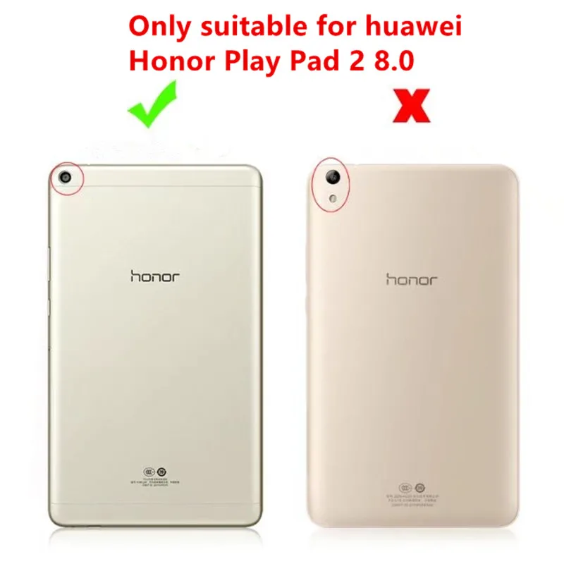Чехол из искусственной кожи для Huawei MediaPad T3 8 0 KOB-L09 KOB-W09 Honor Play Pad 2 JDN-AL00/W09 планшет