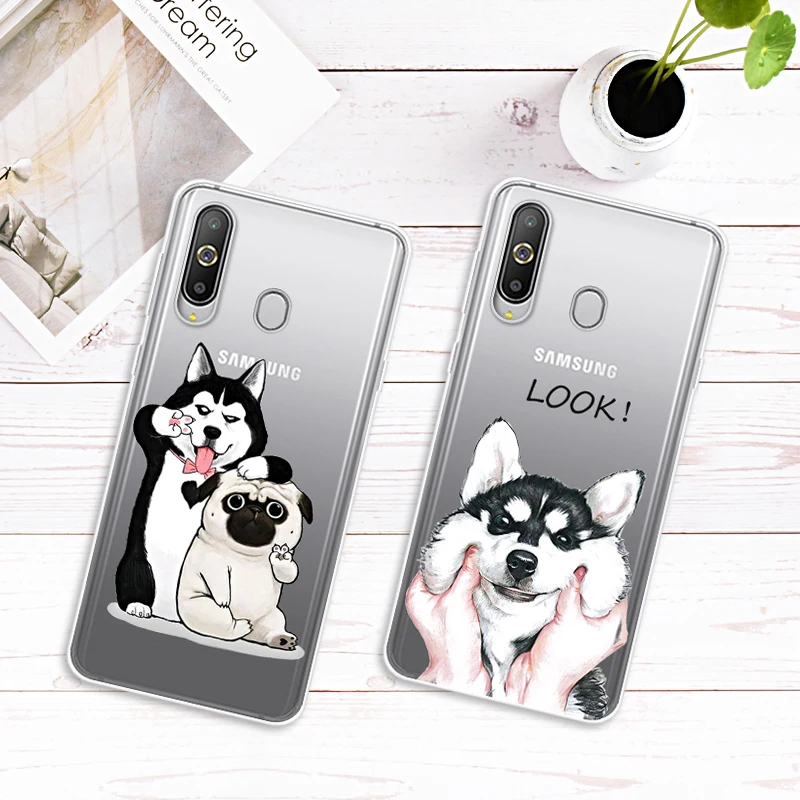 Case For Samsung Galaxy A8s 6.4 Inch Soft Tpu Transparent Printing Drawing Silicone Phone Cases Cover |