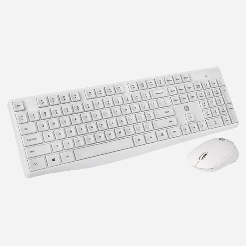 Беспроводная клавиатура и мышь HP CS10 оптическая эргономика бесшумная офисная