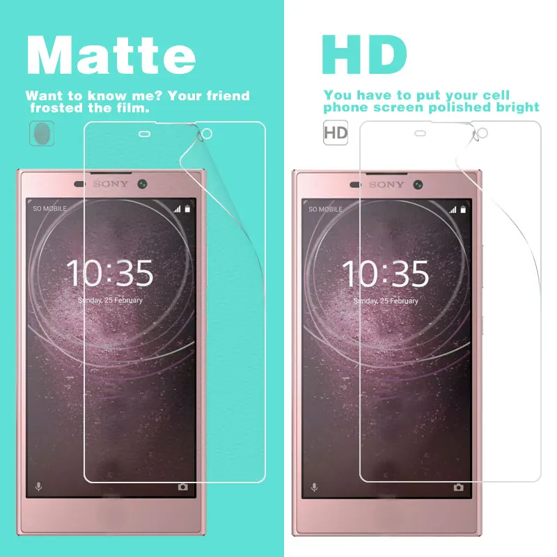 HD прозрачная глянцевая пленка для Sony Xperia L2 H3311 H3321 H4311 H4331 5 матовая анти отпечатков