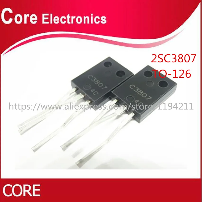 Новинка 500 шт./лот C3807 2SC3807 2SC DC3807 TO126|Интегральные схемы| |