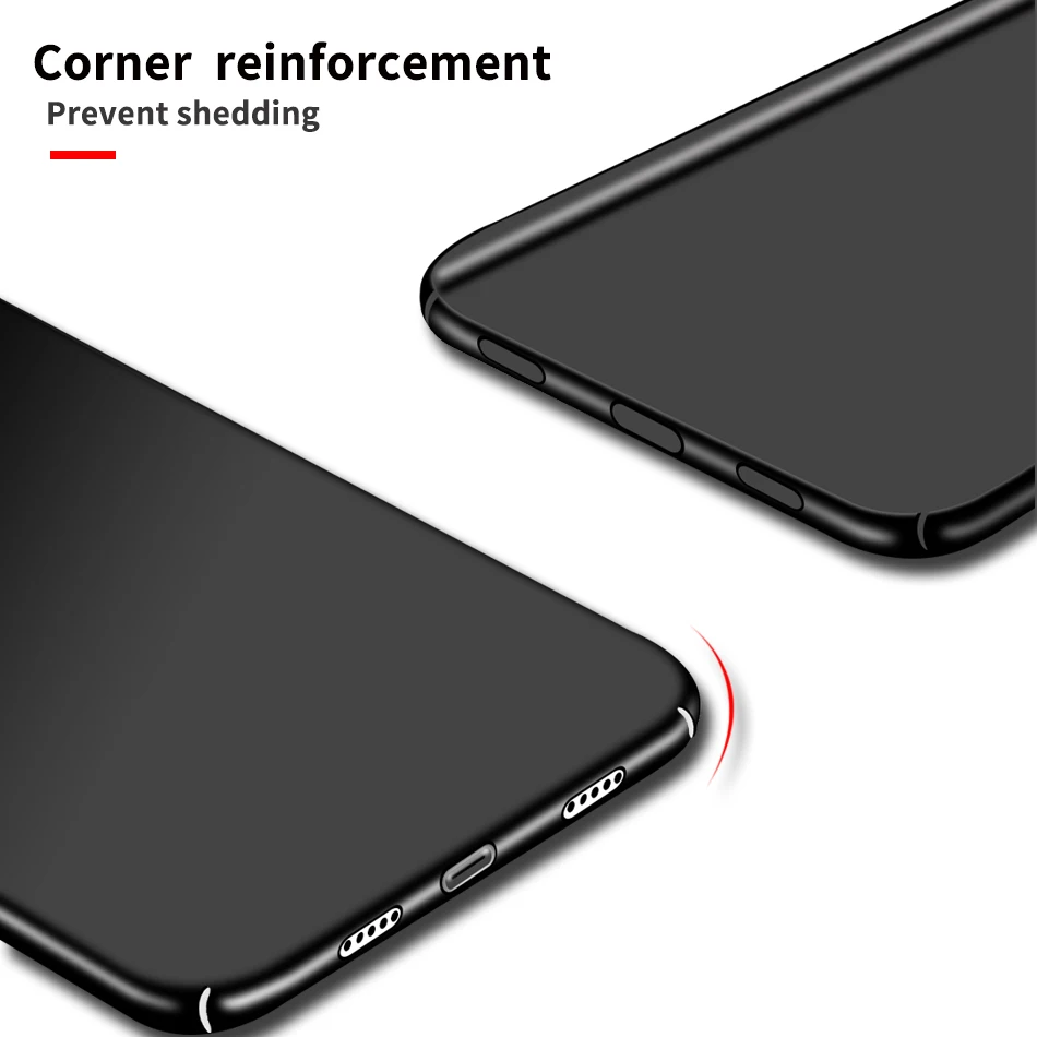 Роскошный жесткий пластиковый чехол для Huawei Honor 6C Pro 5 2 дюйма матовый телефона
