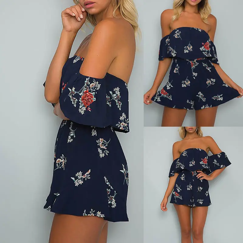 Модные женские Клубные Летние шифоновые Цветочные оборки без рукавов с