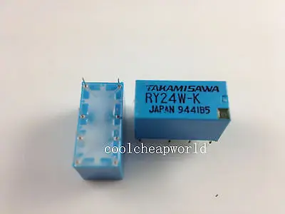 

Реле сигнала DPDT TAKAMISAWA RY24W-K 24 В, 4 шт.